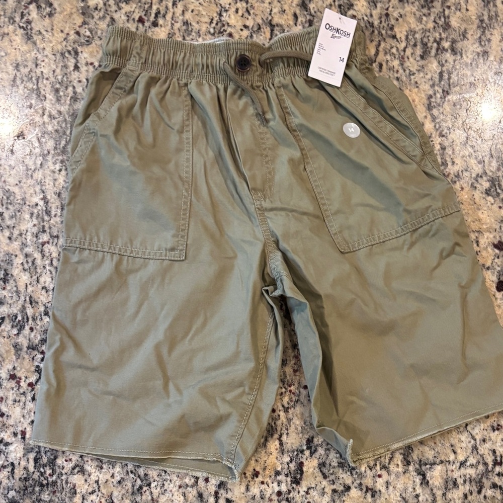 Boys’ OshKosh B'gosh Cargo Shorts in Olive